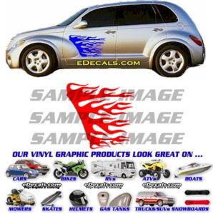 FLM250 Flame Decal