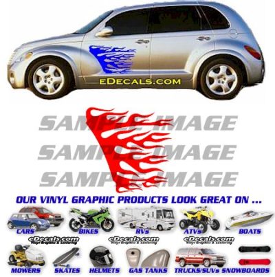 FLM250 Flame Decal
