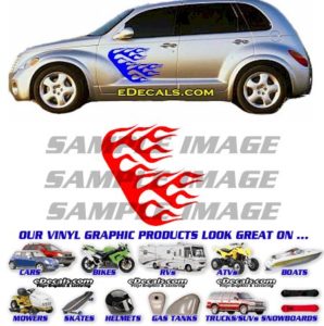 FLM252 Flame Decal