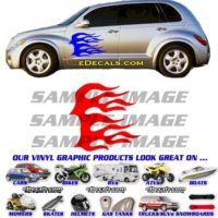 FLM255 Flame Decal