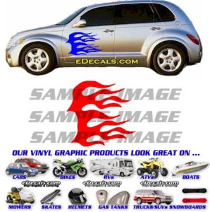 FLM255 Flame Decal