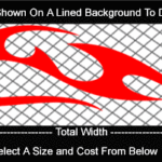 FLM794 Flame Decal