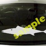 FSH104 Bonito Fish Decal