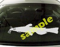  FSH108 Catfish Fish Decal