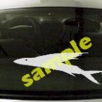 FSH114 Flying Fish Decal