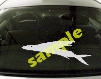 FSH114 Flying Fish Decal