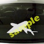 FSH115 Flying Fish Decal