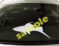  FSH118 Guppy Fish Decal