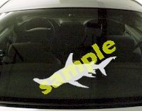  FSH120 Hammerhead Shark Fish Decal