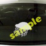 FSH121 Jellyfish Fish Decal