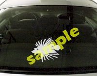  FSH124 Lion Fish Decal
