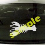 FSH125 Lobster Fish Decal