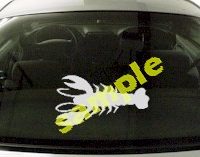  FSH125 Lobster Fish Decal