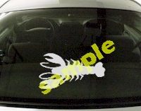 FSH125 Lobster Fish Decal