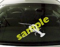  FSH126 Lobster Fish Decal