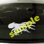 FSH132 Octopus Fish Decal