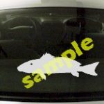 FSH137 Redfish Fish Decal