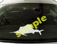  FSH142 Sailfish Fish Decal