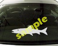  FSH144 Salmon Fish Decal