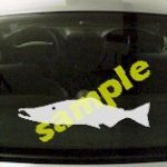 FSH145 Salmon Fish Decal