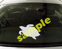  FSH149 Sea Turtle Fish Decal