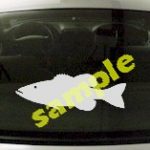 FSH152 Smallmouth Bass Fish Decal