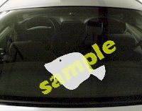 FSH154 Sole Fish Decal