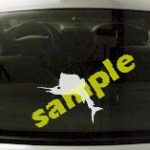 FSH156 Spearfish Fish Decal