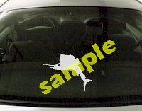  FSH156 Spearfish Fish Decal