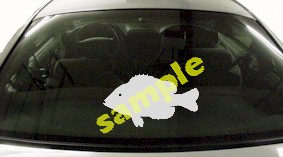 FSH159 Sunfish Fish Decal