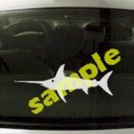 FSH160 Swordfish Fish Decal