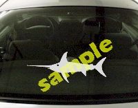  FSH160 Swordfish Fish Decal