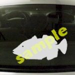 FSH163 Trigger Fish Decal