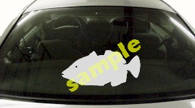 FSH163 Trigger Fish Decal