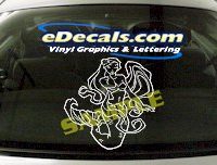  FTS102 Mermaid Fantasy Cartoon Decal