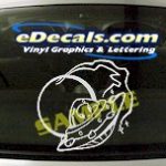 FTS105 Alien Spaceship Fantasy Cartoon Decal