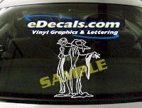  FTS112 Wizard Warlock Warrior Fantasy Cartoon Decal