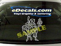  FTS113 Genie Fairie Fantasy Cartoon Decal