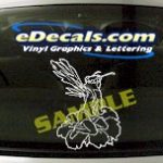 FTS114 Fairie Fantasy Cartoon Decal