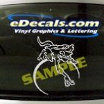 FTS115 Fairie Frog Fantasy Cartoon Decal