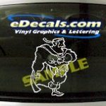 FTS120 Space Soldier Warrior Fantasy Cartoon Decal
