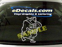  FTS120 Space Soldier Warrior Fantasy Cartoon Decal