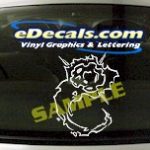 FTS123 Space Ball Rock Fantasy Cartoon Decal