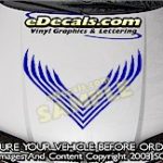 HDA106 Hood Accent Graphic Decal