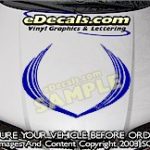 HDA108 Hood Accent Graphic Decal