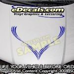 HDA112 Hood Accent Graphic Decal