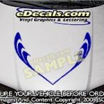 HDA114 Hood Accent Graphic Decal
