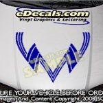 HDA118 Hood Accent Graphic Decal