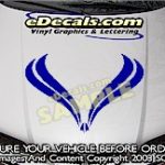 HDA128 Hood Accent Graphic Decal