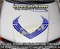HDA133 Hood Accent Graphic Decal